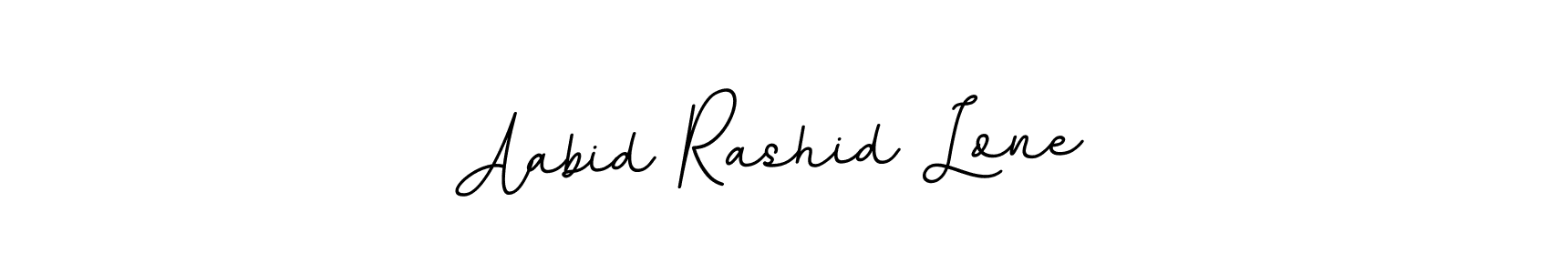 How to make Aabid Rashid Lone name signature. Use BallpointsItalic-DORy9 style for creating short signs online. This is the latest handwritten sign. Aabid Rashid Lone signature style 11 images and pictures png