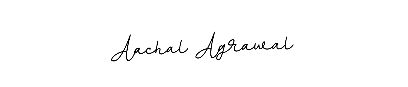 Make a beautiful signature design for name Aachal Agrawal. With this signature (BallpointsItalic-DORy9) style, you can create a handwritten signature for free. Aachal Agrawal signature style 11 images and pictures png