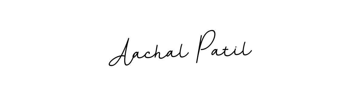 Aachal Patil stylish signature style. Best Handwritten Sign (BallpointsItalic-DORy9) for my name. Handwritten Signature Collection Ideas for my name Aachal Patil. Aachal Patil signature style 11 images and pictures png