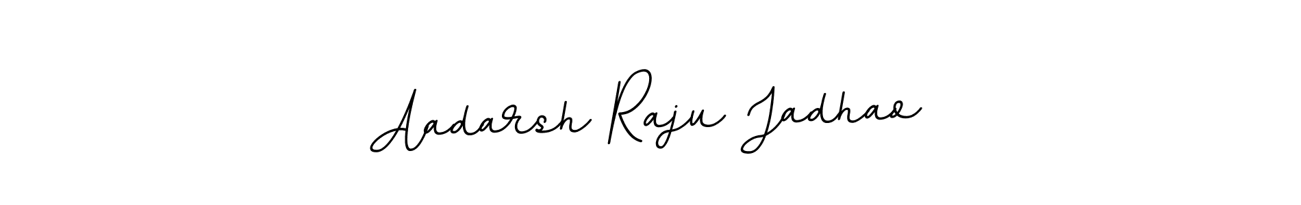 You should practise on your own different ways (BallpointsItalic-DORy9) to write your name (Aadarsh Raju Jadhao) in signature. don't let someone else do it for you. Aadarsh Raju Jadhao signature style 11 images and pictures png