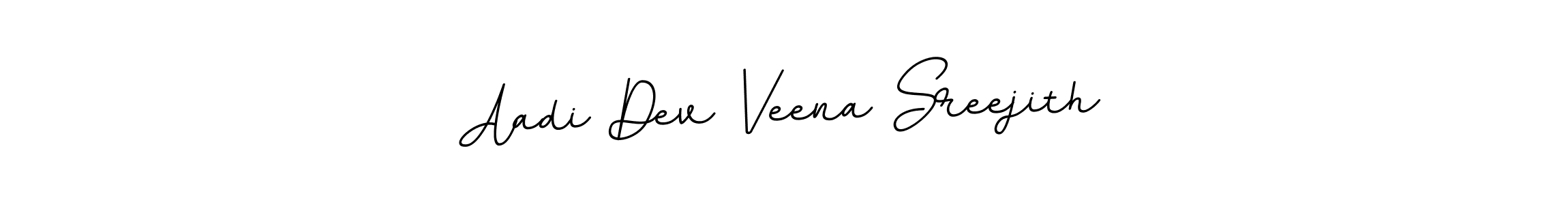 Also we have Aadi Dev Veena Sreejith name is the best signature style. Create professional handwritten signature collection using BallpointsItalic-DORy9 autograph style. Aadi Dev Veena Sreejith signature style 11 images and pictures png