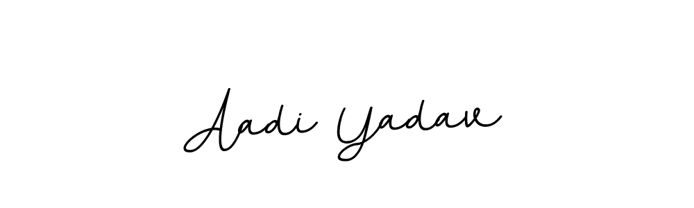 Aadi Yadav stylish signature style. Best Handwritten Sign (BallpointsItalic-DORy9) for my name. Handwritten Signature Collection Ideas for my name Aadi Yadav. Aadi Yadav signature style 11 images and pictures png