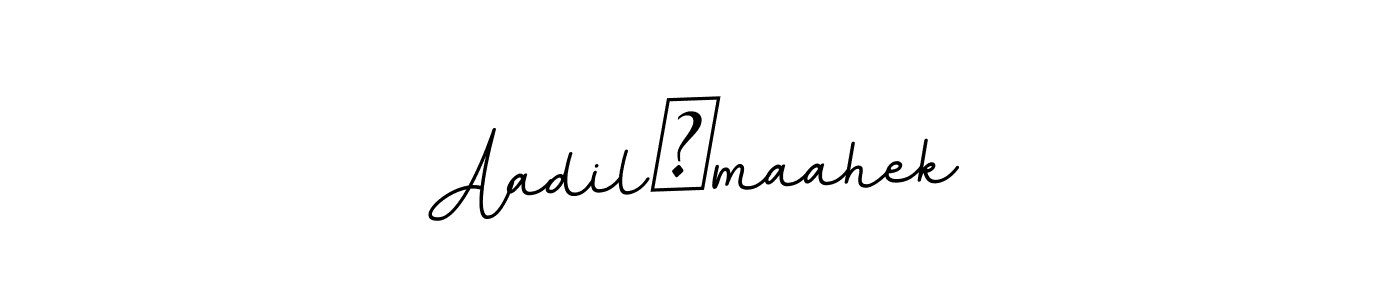 Check out images of Autograph of Aadil✓maahek name. Actor Aadil✓maahek Signature Style. BallpointsItalic-DORy9 is a professional sign style online. Aadil✓maahek signature style 11 images and pictures png