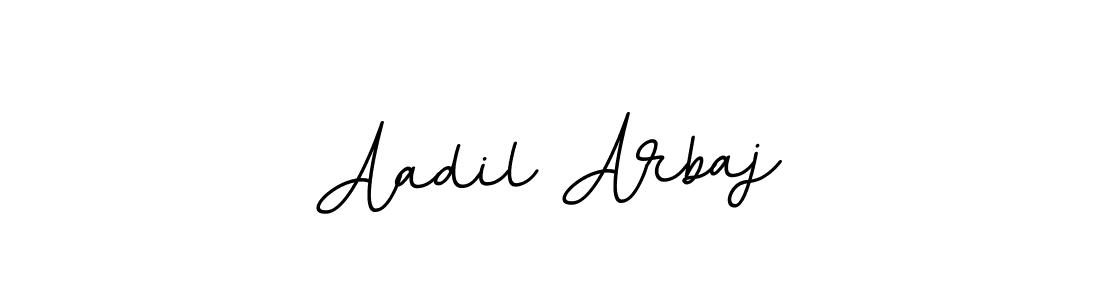 You should practise on your own different ways (BallpointsItalic-DORy9) to write your name (Aadil Arbaj) in signature. don't let someone else do it for you. Aadil Arbaj signature style 11 images and pictures png