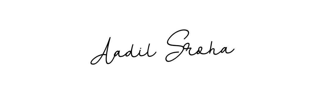 Design your own signature with our free online signature maker. With this signature software, you can create a handwritten (BallpointsItalic-DORy9) signature for name Aadil Sroha. Aadil Sroha signature style 11 images and pictures png