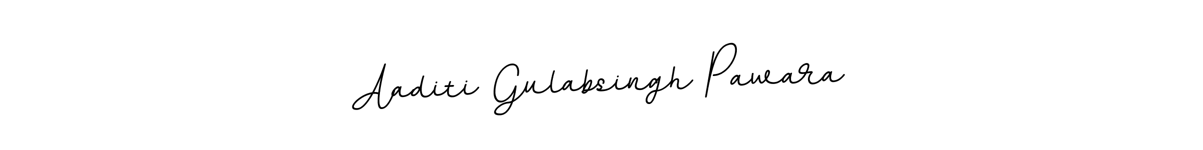 Create a beautiful signature design for name Aaditi Gulabsingh Pawara. With this signature (BallpointsItalic-DORy9) fonts, you can make a handwritten signature for free. Aaditi Gulabsingh Pawara signature style 11 images and pictures png