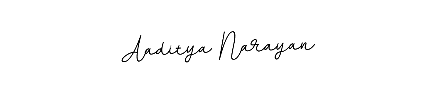 Use a signature maker to create a handwritten signature online. With this signature software, you can design (BallpointsItalic-DORy9) your own signature for name Aaditya Narayan. Aaditya Narayan signature style 11 images and pictures png