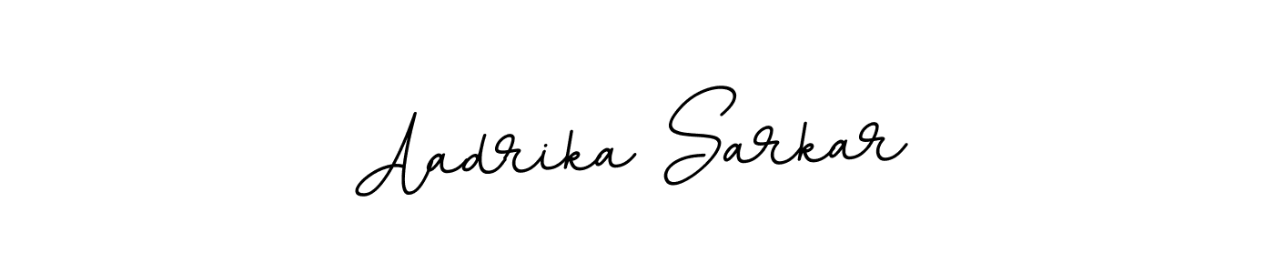 You should practise on your own different ways (BallpointsItalic-DORy9) to write your name (Aadrika Sarkar) in signature. don't let someone else do it for you. Aadrika Sarkar signature style 11 images and pictures png