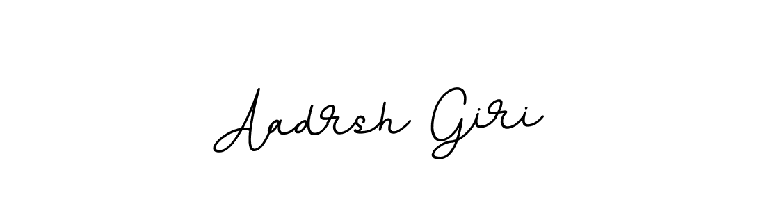 Design your own signature with our free online signature maker. With this signature software, you can create a handwritten (BallpointsItalic-DORy9) signature for name Aadrsh Giri. Aadrsh Giri signature style 11 images and pictures png