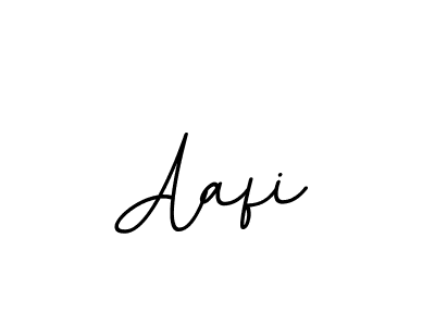 Use a signature maker to create a handwritten signature online. With this signature software, you can design (BallpointsItalic-DORy9) your own signature for name Aafi. Aafi signature style 11 images and pictures png