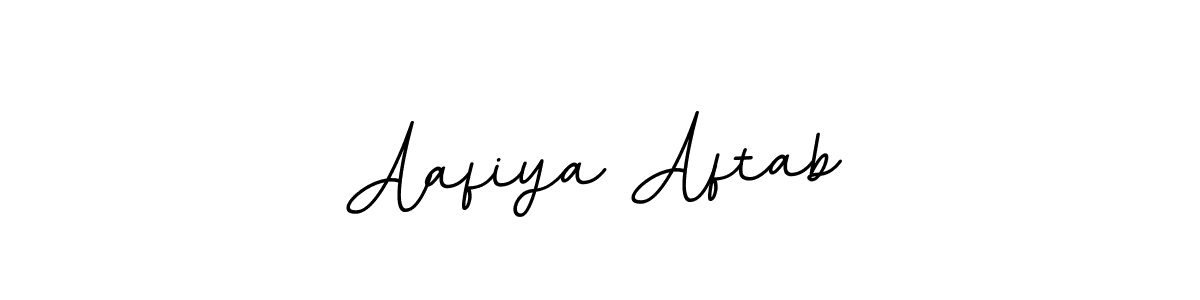 Make a beautiful signature design for name Aafiya Aftab. With this signature (BallpointsItalic-DORy9) style, you can create a handwritten signature for free. Aafiya Aftab signature style 11 images and pictures png