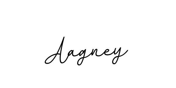 Design your own signature with our free online signature maker. With this signature software, you can create a handwritten (BallpointsItalic-DORy9) signature for name Aagney. Aagney signature style 11 images and pictures png