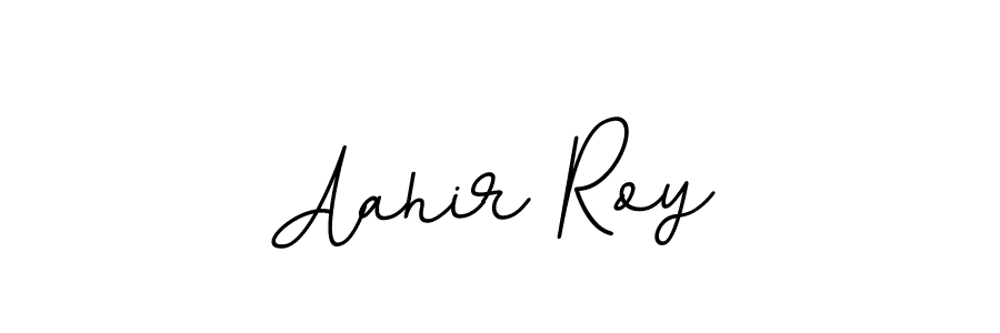 Aahir Roy stylish signature style. Best Handwritten Sign (BallpointsItalic-DORy9) for my name. Handwritten Signature Collection Ideas for my name Aahir Roy. Aahir Roy signature style 11 images and pictures png