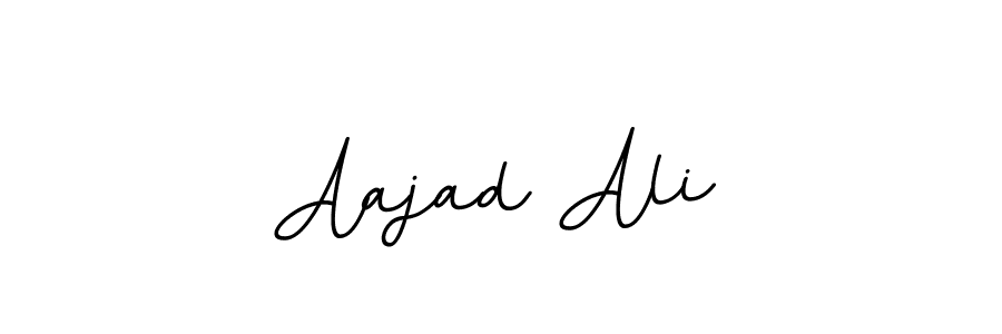 Use a signature maker to create a handwritten signature online. With this signature software, you can design (BallpointsItalic-DORy9) your own signature for name Aajad Ali. Aajad Ali signature style 11 images and pictures png