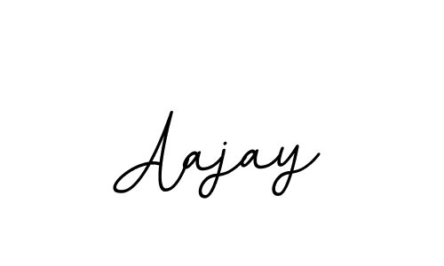 Design your own signature with our free online signature maker. With this signature software, you can create a handwritten (BallpointsItalic-DORy9) signature for name Aajay. Aajay signature style 11 images and pictures png