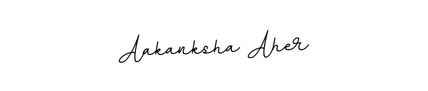 It looks lik you need a new signature style for name Aakanksha Aher. Design unique handwritten (BallpointsItalic-DORy9) signature with our free signature maker in just a few clicks. Aakanksha Aher signature style 11 images and pictures png