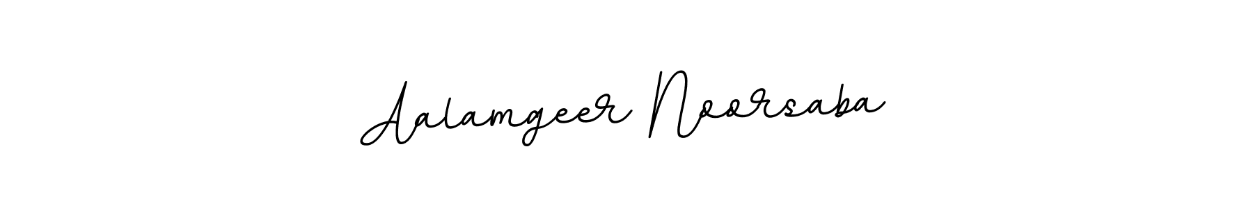 Design your own signature with our free online signature maker. With this signature software, you can create a handwritten (BallpointsItalic-DORy9) signature for name Aalamgeer Noorsaba. Aalamgeer Noorsaba signature style 11 images and pictures png