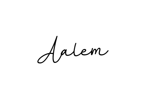 Use a signature maker to create a handwritten signature online. With this signature software, you can design (BallpointsItalic-DORy9) your own signature for name Aalem. Aalem signature style 11 images and pictures png