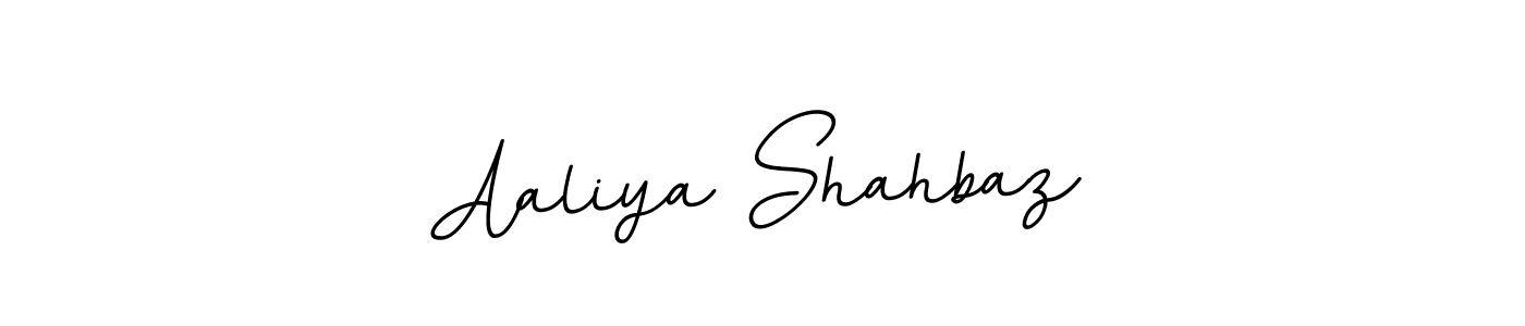 You should practise on your own different ways (BallpointsItalic-DORy9) to write your name (Aaliya Shahbaz) in signature. don't let someone else do it for you. Aaliya Shahbaz signature style 11 images and pictures png