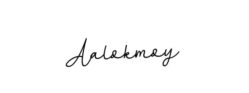 Use a signature maker to create a handwritten signature online. With this signature software, you can design (BallpointsItalic-DORy9) your own signature for name Aalokmoy. Aalokmoy signature style 11 images and pictures png