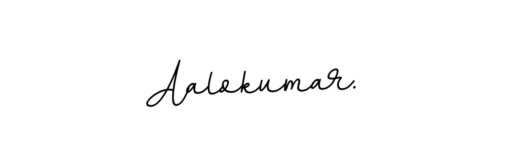 Also we have Aalokumar. name is the best signature style. Create professional handwritten signature collection using BallpointsItalic-DORy9 autograph style. Aalokumar. signature style 11 images and pictures png