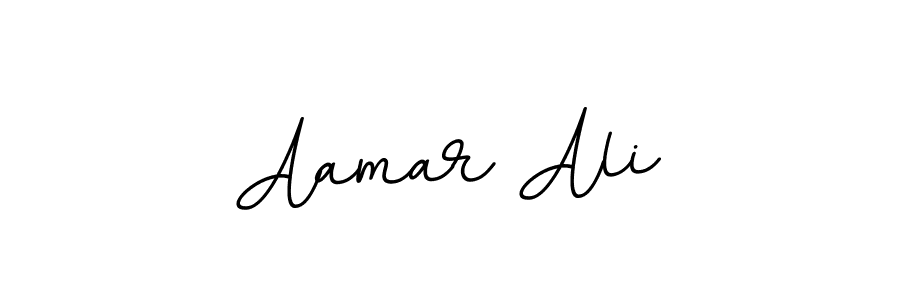 Use a signature maker to create a handwritten signature online. With this signature software, you can design (BallpointsItalic-DORy9) your own signature for name Aamar Ali. Aamar Ali signature style 11 images and pictures png