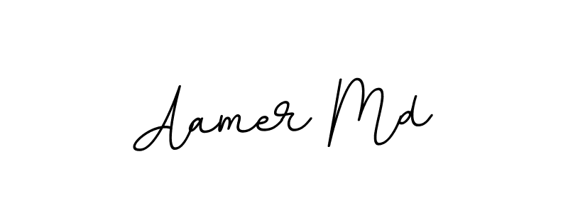 How to make Aamer Md signature? BallpointsItalic-DORy9 is a professional autograph style. Create handwritten signature for Aamer Md name. Aamer Md signature style 11 images and pictures png