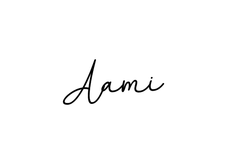 You should practise on your own different ways (BallpointsItalic-DORy9) to write your name (Aami ) in signature. don't let someone else do it for you. Aami  signature style 11 images and pictures png