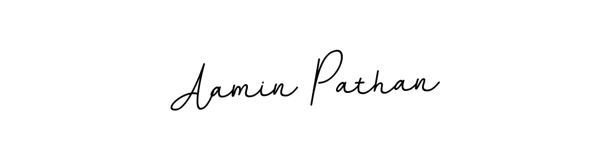 Also we have Aamin Pathan name is the best signature style. Create professional handwritten signature collection using BallpointsItalic-DORy9 autograph style. Aamin Pathan signature style 11 images and pictures png
