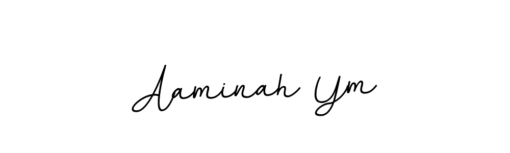 You should practise on your own different ways (BallpointsItalic-DORy9) to write your name (Aaminah Ym) in signature. don't let someone else do it for you. Aaminah Ym signature style 11 images and pictures png