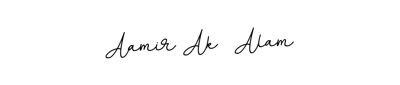 Also we have Aamir Ak  Alam name is the best signature style. Create professional handwritten signature collection using BallpointsItalic-DORy9 autograph style. Aamir Ak  Alam signature style 11 images and pictures png
