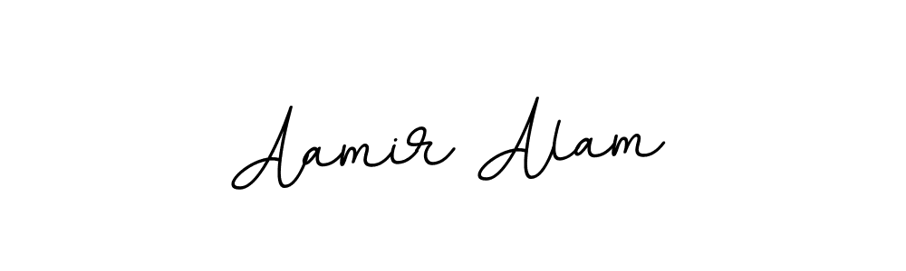 Aamir Alam stylish signature style. Best Handwritten Sign (BallpointsItalic-DORy9) for my name. Handwritten Signature Collection Ideas for my name Aamir Alam. Aamir Alam signature style 11 images and pictures png