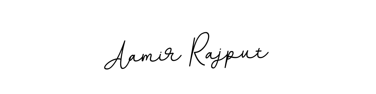 You should practise on your own different ways (BallpointsItalic-DORy9) to write your name (Aamir Rajput) in signature. don't let someone else do it for you. Aamir Rajput signature style 11 images and pictures png