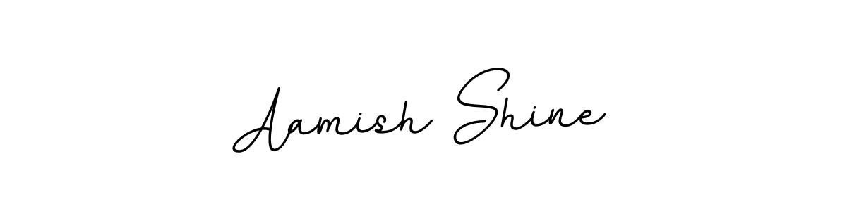 It looks lik you need a new signature style for name Aamish Shine. Design unique handwritten (BallpointsItalic-DORy9) signature with our free signature maker in just a few clicks. Aamish Shine signature style 11 images and pictures png