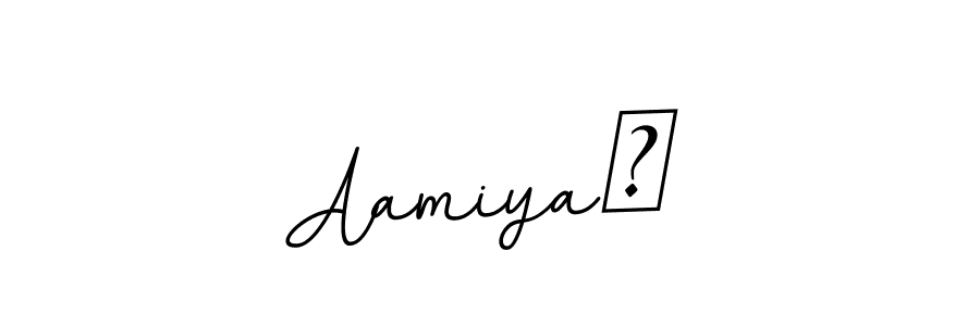 Once you've used our free online signature maker to create your best signature BallpointsItalic-DORy9 style, it's time to enjoy all of the benefits that Aamiya❤ name signing documents. Aamiya❤ signature style 11 images and pictures png