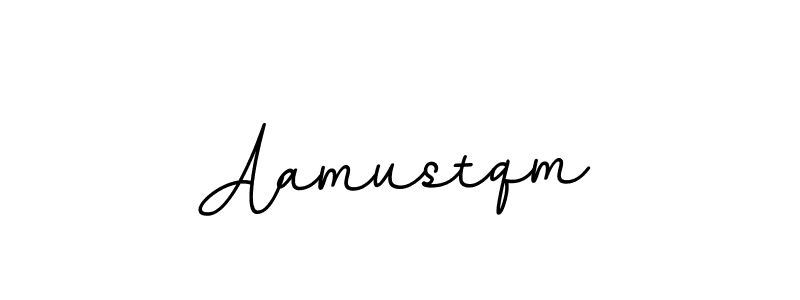 How to make Aamustqm name signature. Use BallpointsItalic-DORy9 style for creating short signs online. This is the latest handwritten sign. Aamustqm signature style 11 images and pictures png