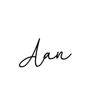Use a signature maker to create a handwritten signature online. With this signature software, you can design (BallpointsItalic-DORy9) your own signature for name Aan. Aan signature style 11 images and pictures png