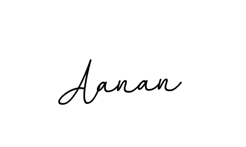 How to make Aanan name signature. Use BallpointsItalic-DORy9 style for creating short signs online. This is the latest handwritten sign. Aanan signature style 11 images and pictures png