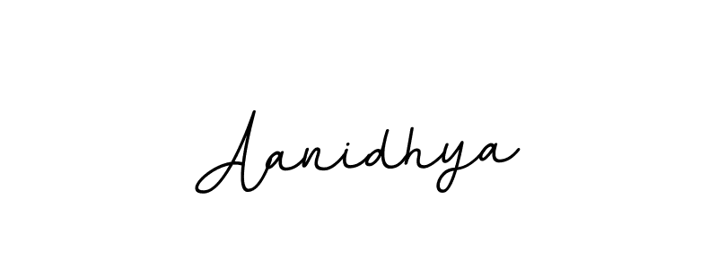 Aanidhya stylish signature style. Best Handwritten Sign (BallpointsItalic-DORy9) for my name. Handwritten Signature Collection Ideas for my name Aanidhya. Aanidhya signature style 11 images and pictures png