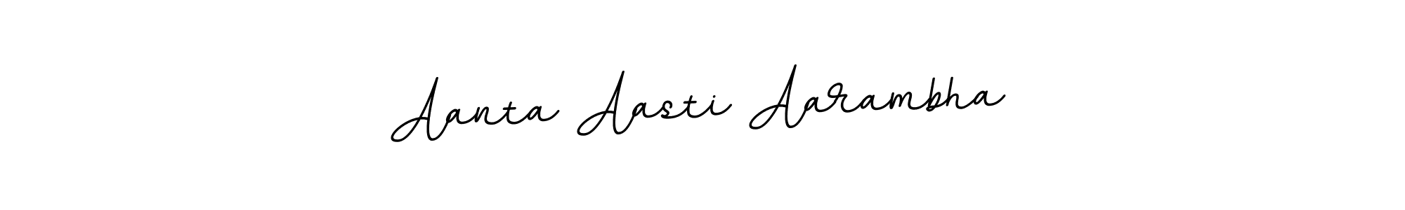 if you are searching for the best signature style for your name Aanta Aasti Aarambha. so please give up your signature search. here we have designed multiple signature styles  using BallpointsItalic-DORy9. Aanta Aasti Aarambha signature style 11 images and pictures png