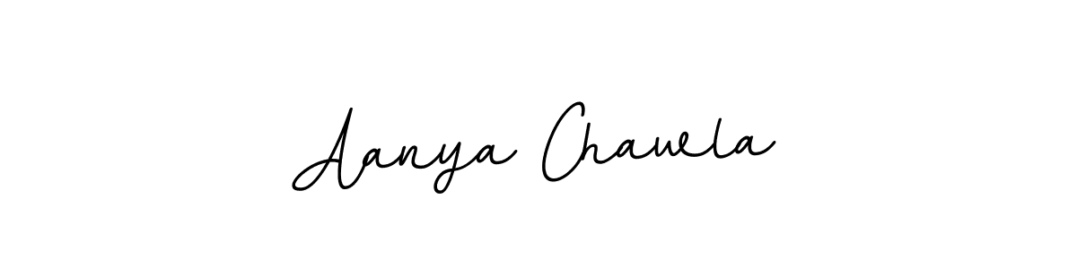 Aanya Chawla stylish signature style. Best Handwritten Sign (BallpointsItalic-DORy9) for my name. Handwritten Signature Collection Ideas for my name Aanya Chawla. Aanya Chawla signature style 11 images and pictures png