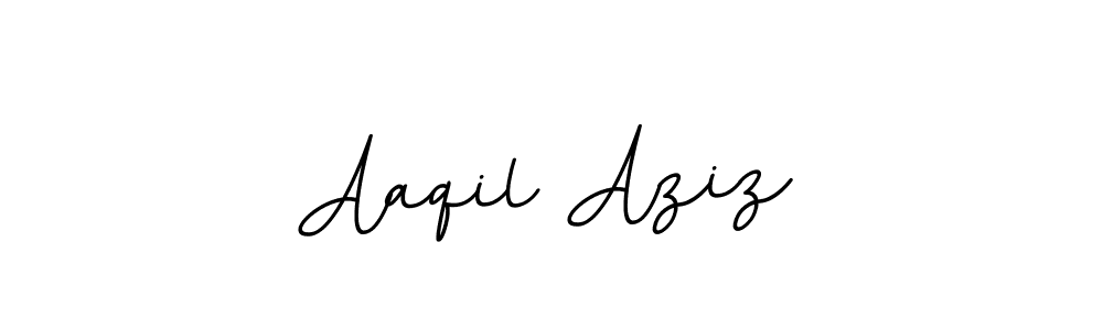 You should practise on your own different ways (BallpointsItalic-DORy9) to write your name (Aaqil Aziz) in signature. don't let someone else do it for you. Aaqil Aziz signature style 11 images and pictures png