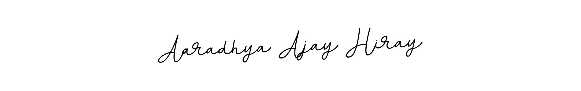 Also we have Aaradhya Ajay Hiray name is the best signature style. Create professional handwritten signature collection using BallpointsItalic-DORy9 autograph style. Aaradhya Ajay Hiray signature style 11 images and pictures png