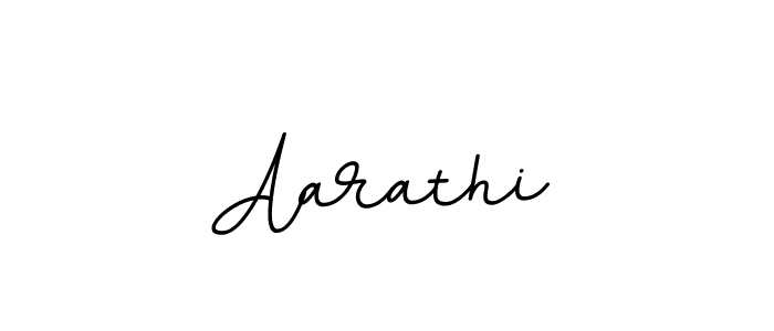How to make Aarathi name signature. Use BallpointsItalic-DORy9 style for creating short signs online. This is the latest handwritten sign. Aarathi signature style 11 images and pictures png