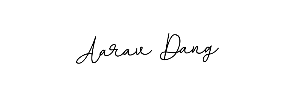 Design your own signature with our free online signature maker. With this signature software, you can create a handwritten (BallpointsItalic-DORy9) signature for name Aarav Dang. Aarav Dang signature style 11 images and pictures png