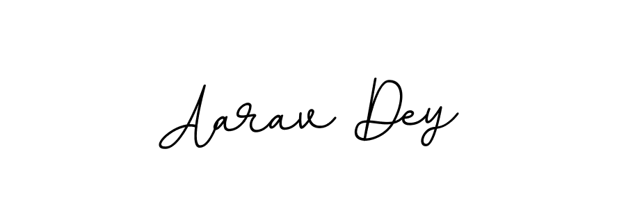 Use a signature maker to create a handwritten signature online. With this signature software, you can design (BallpointsItalic-DORy9) your own signature for name Aarav Dey. Aarav Dey signature style 11 images and pictures png