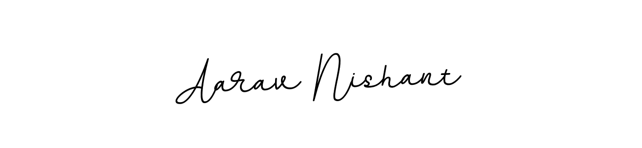 It looks lik you need a new signature style for name Aarav Nishant. Design unique handwritten (BallpointsItalic-DORy9) signature with our free signature maker in just a few clicks. Aarav Nishant signature style 11 images and pictures png