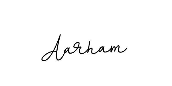 Make a beautiful signature design for name Aarham. Use this online signature maker to create a handwritten signature for free. Aarham signature style 11 images and pictures png