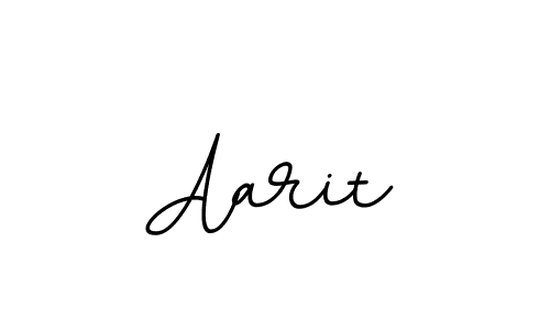 Design your own signature with our free online signature maker. With this signature software, you can create a handwritten (BallpointsItalic-DORy9) signature for name Aarit. Aarit signature style 11 images and pictures png