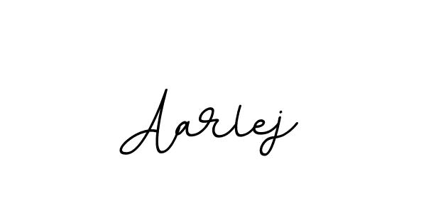 Design your own signature with our free online signature maker. With this signature software, you can create a handwritten (BallpointsItalic-DORy9) signature for name Aarlej. Aarlej signature style 11 images and pictures png